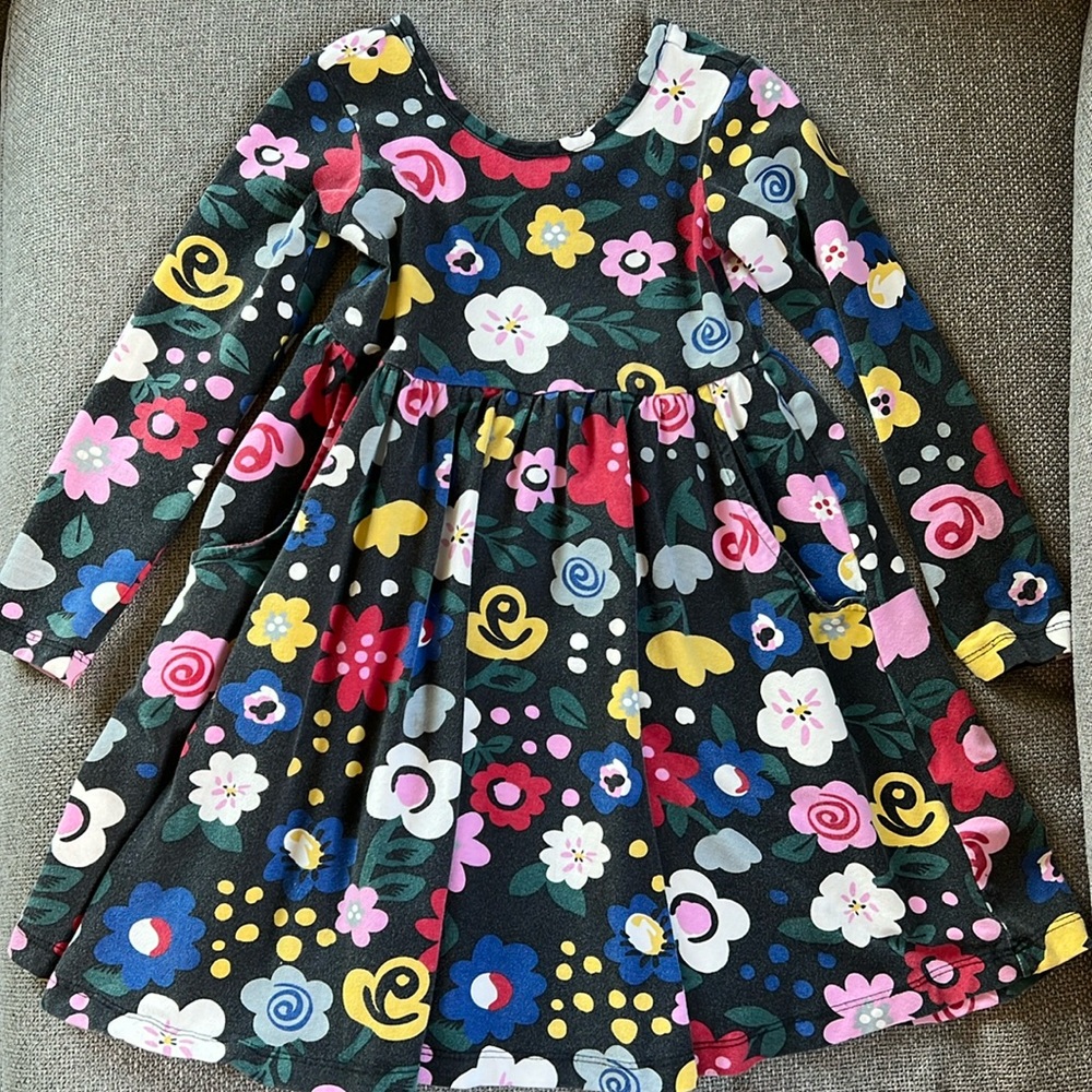 Hanna Andersson Long Sleeve Skater Dress